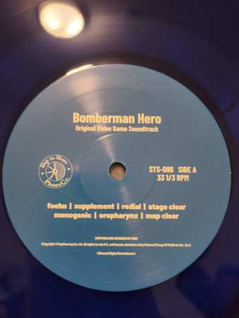 2LP Jun Chikuma: Bomberman Hero Original Video Game Soundtrack CLR 419482