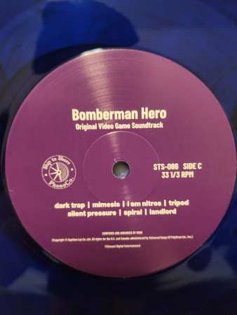 2LP Jun Chikuma: Bomberman Hero Original Video Game Soundtrack CLR 419482