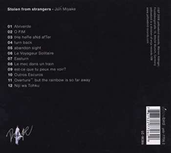 CD Jun Miyake: Stolen From Strangers 192938