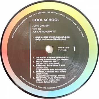 LP June Christy: The Cool School LTD 364406
