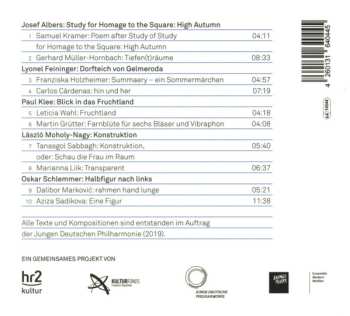 CD Junge Deutsche Philharmonie: Under Construction - 100 Jahre Bauhaus (Neue Musik Und Slam-Poetry Im Dialog) 445884