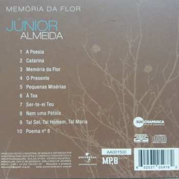 CD Júnior Almeida: Memória Da Flor