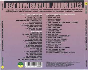 2CD Junior Byles: Beat Down Babylon 308504