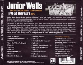 CD Junior Wells: Live At Theresa's 1975 287381