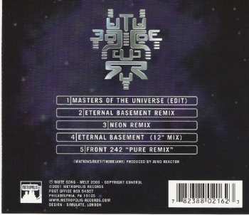 CD Juno Reactor: Masters Of The Universe 154295