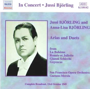 Album Jussi Björling: Arias And Duets