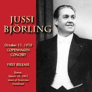 CD Jussi Björling: Copenhagen Concert Oct. 15, 1959 507250