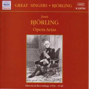 Album Jussi Björling: Opera Arias (Historical Recordings 1936-1948)