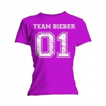 Merch Justin Bieber: Dámské Tričko Team Bieber  S