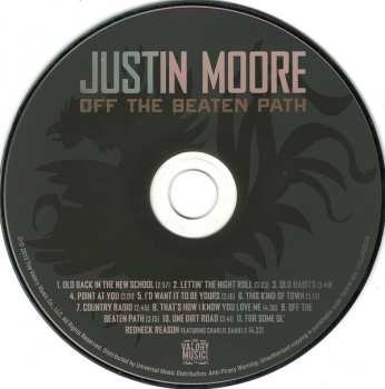 CD Justin Moore: Off The Beaten Path 445496