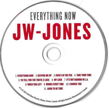 CD JW-Jones: Everything Now 444353