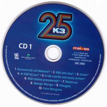 2CD K3: Grootste Hits Uit 25 Jaar K3 449792