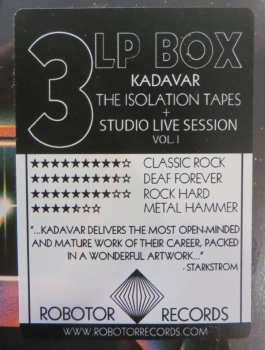 3LP Kadavar: The Isolation Tapes LTD 144741