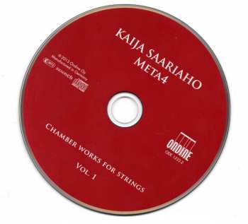 CD Kaija Saariaho: Chamber Works For Strings, Vol. 1 190653