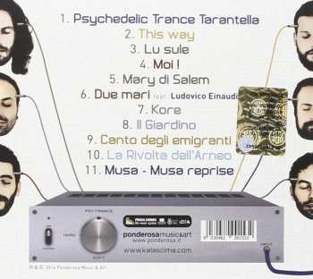 CD Kalàscima: Psychedelic Trance Tarantella 353135