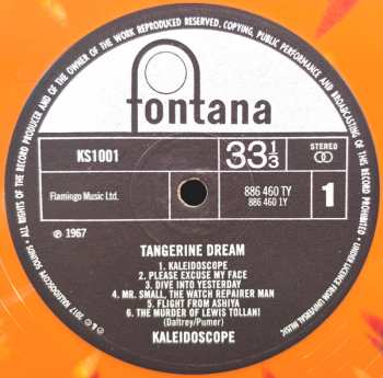 LP Kaleidoscope: Tangerine Dream CLR | LTD