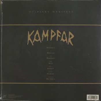 LP Kampfar: Ofidians Manifest CLR 130016
