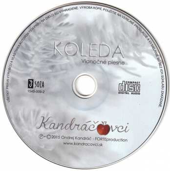 CD Kandráčovci: Koleda / Vianočné Piesne 51272
