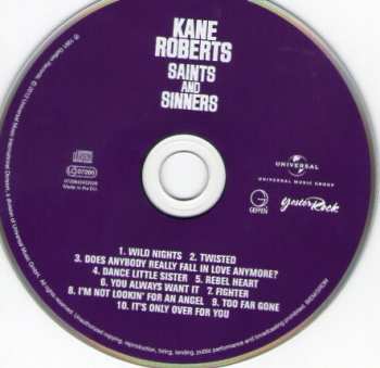 2CD Kane Roberts: Saints And Sinners LTD 268145
