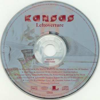 CD Kansas: Leftoverture 19965