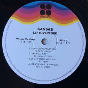 LP Kansas: Leftoverture 19966