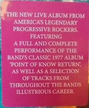 3LP/2CD/Box Set Kansas: Point Of Know Return (Live & Beyond) LTD | CLR 446826