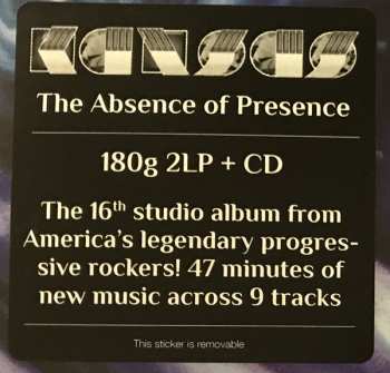 2LP/CD Kansas: The Absence Of Presence 1006
