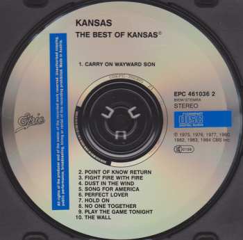 CD Kansas: The Best Of Kansas 4153
