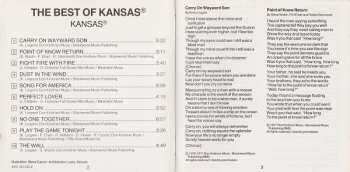 CD Kansas: The Best Of Kansas 4153