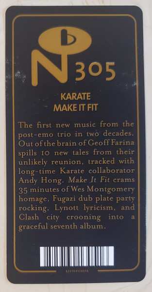 LP Karate: Make It Fit