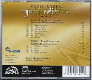 CD Karel Ančerl: Jarmil Burghauser: Seven Reliefs; Václav Dobiáš: Symphony No. 2 53428