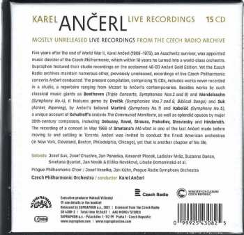 15CD Karel Ančerl: Karel Ančerl Live Recordings 390616