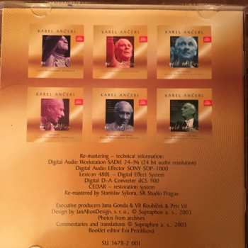 CD Karel Ančerl: Mozart: Violin Concerto K 216, Bassoon Concerto / Voříšek: Symphony 431684