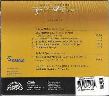 CD Karel Ančerl: Symphony No. 1 / Till Eulenspiegels Lustige Streiche 412174
