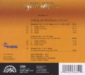 CD Karel Ančerl: Symphony No. 5 / Concerto No. 4 / Romance No. 2 14372