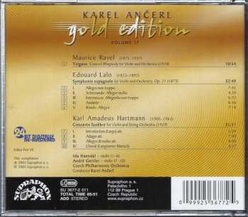 CD Karel Ančerl: Tzigane / Symphonie Espagnole / Concerto Funèbre 299698