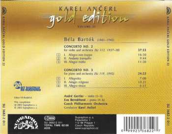 CD Karel Ančerl: Violin Concerto No. 2 / Piano Concerto No. 3  275575