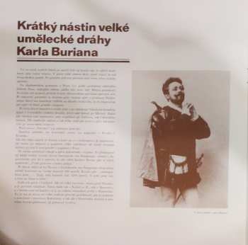 LP Karel Burian: Pěvecký Portrét 365978