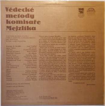 LP Karel Čapek: Vědecké Metody Komisaře Mejzlíka (Výběr Z Povídek Karla Čapka) 43656