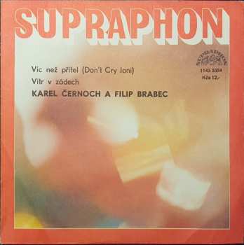 Album Karel Černoch: Víc Než Přítel (Don't Cry Joni) / Vítr V Zádech