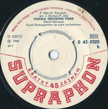 Album Olympic: Docela Obyčejná Píseň / Krásná Neznámá