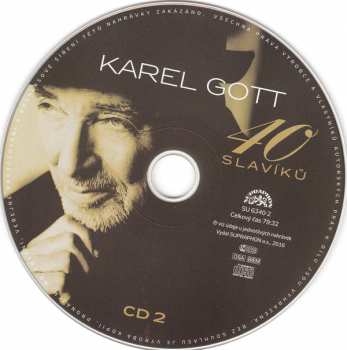 2CD Karel Gott: 40 Slavíků 522