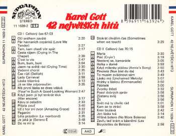 2CD Karel Gott: 42 Největších Hitů 539