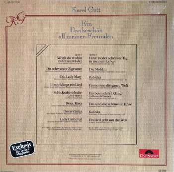 LP Karel Gott: Ein Dankeschön All Meinen Freunden