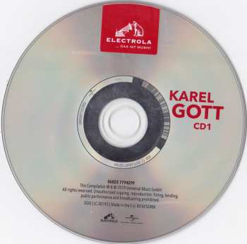 3CD/Box Set Karel Gott: Karel Gott