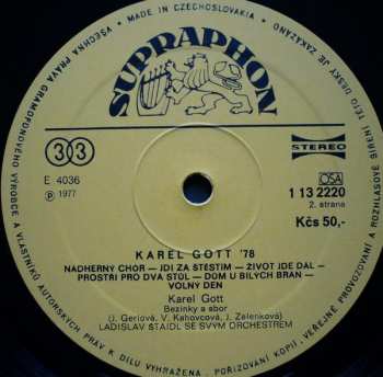 LP Karel Gott: Karel Gott '78 42715