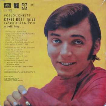 LP Karel Gott: Poslouchejte! Karel Gott Zpívá Lásku Bláznivou A Další Hity 412808