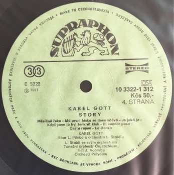 6LP Karel Gott: Story Komplet 428375