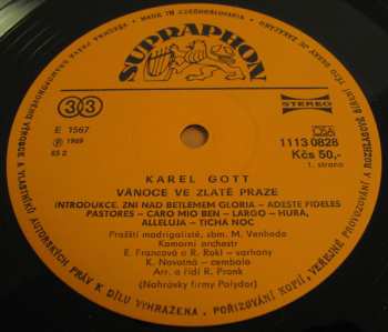 LP Karel Gott: Vánoce Ve Zlaté Praze 154844