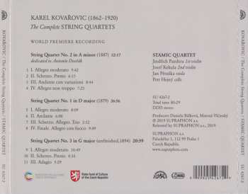CD Karel Kovařovic: The Complete String Quartets 19411